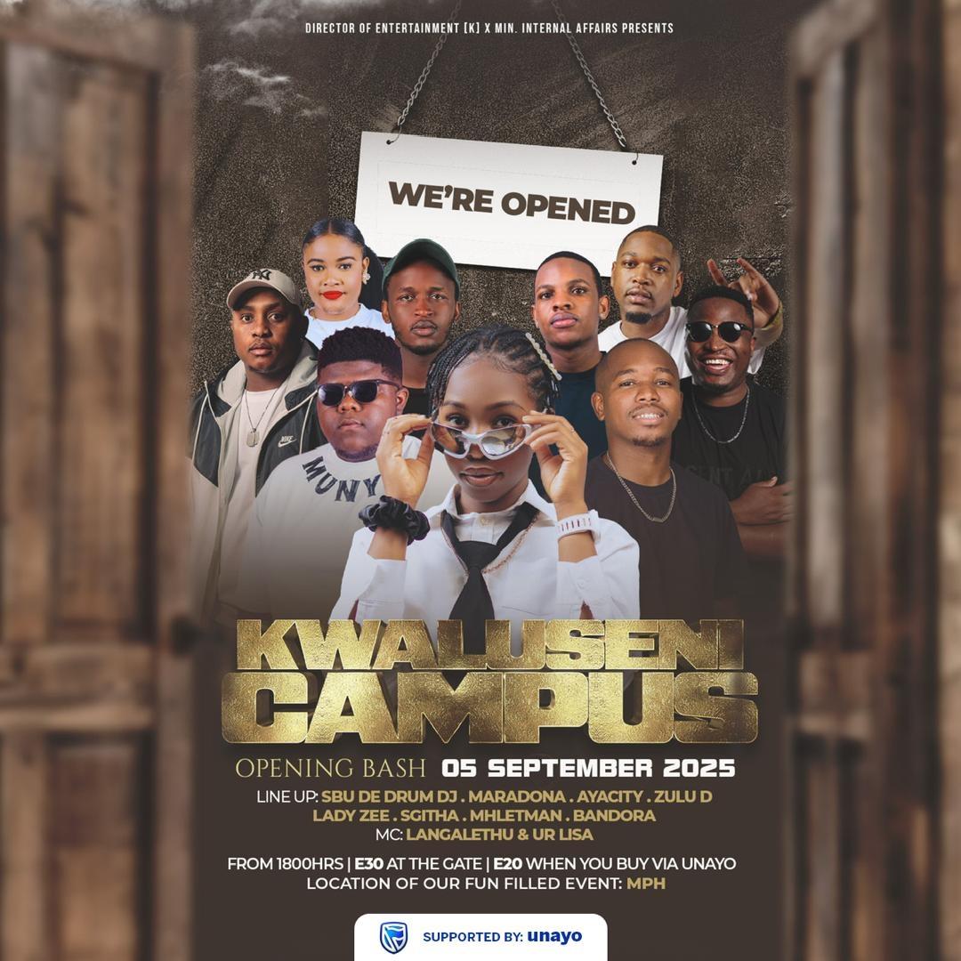 Kwaluseni Campus Opening Bash Pic